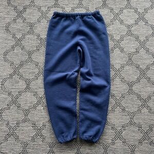 Vintage Russell Athletic Sweatpants Mens Large Blue 90s Fleece Jogger Loungewear